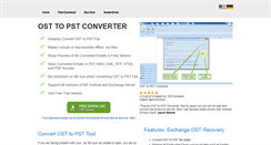 Desktop Screenshot of osttopstconverter-tool.com